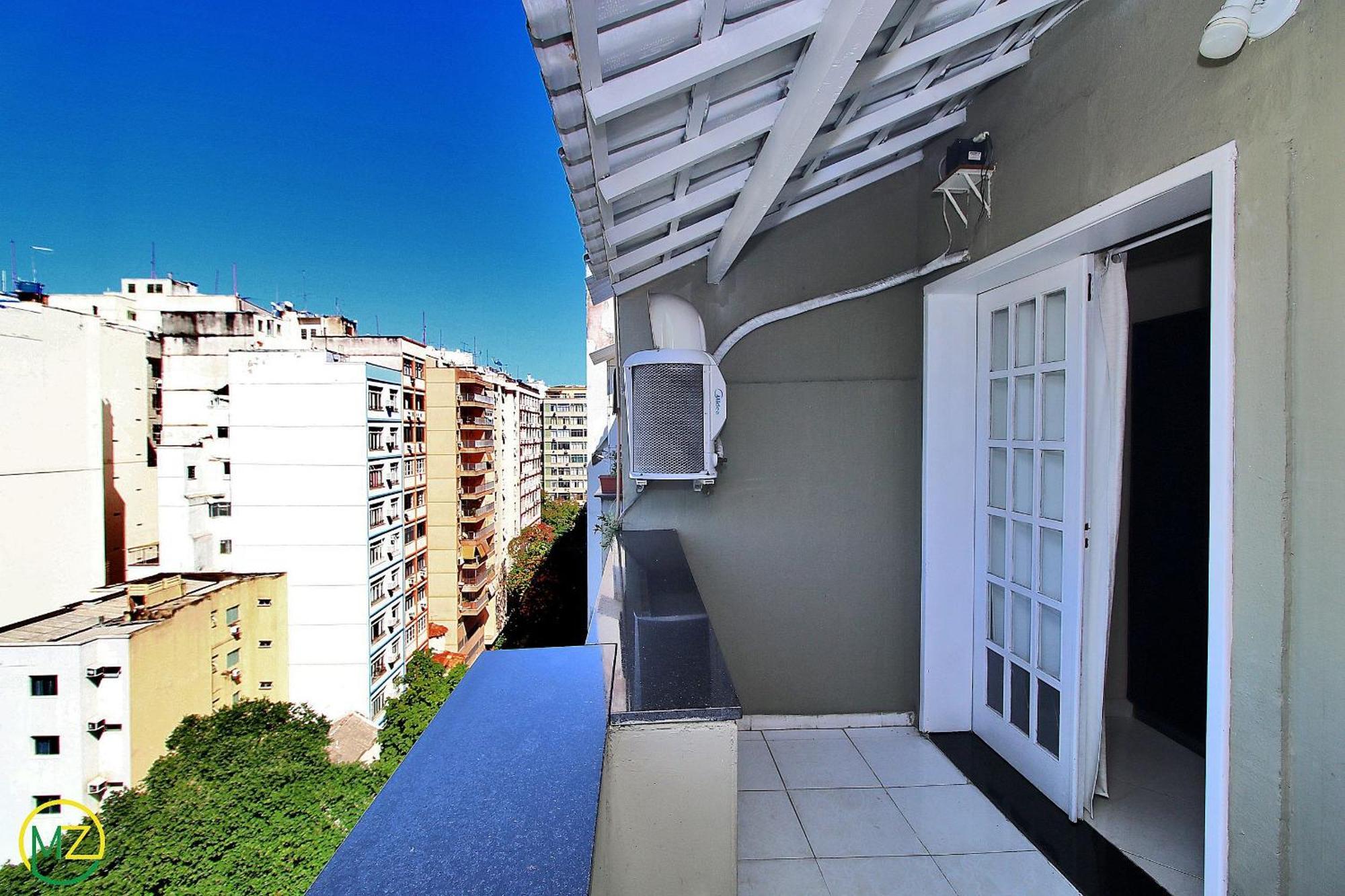 Studio renovado com Varanda em Copacabana! Rio de Janeiro Exterior foto